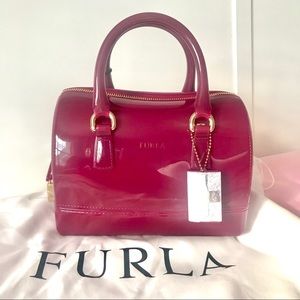 Furla Candy Cookie Jelly Dome Bay/ Mirto - NWT